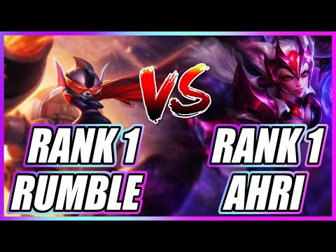 Rank 1 RUMBLE Went vs Rank 1 AHRI LegitKorea