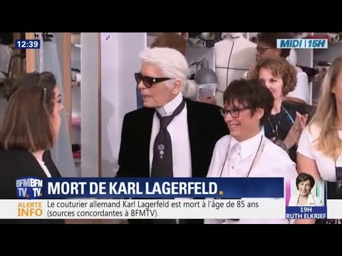 Figure incontournable de la mode, Karl Lagerfeld est mort à l'âge de 85 ans