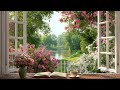Calming Window View Of Spring Forest River Flow Birdsong For Peaceful Relaxing Moments ️