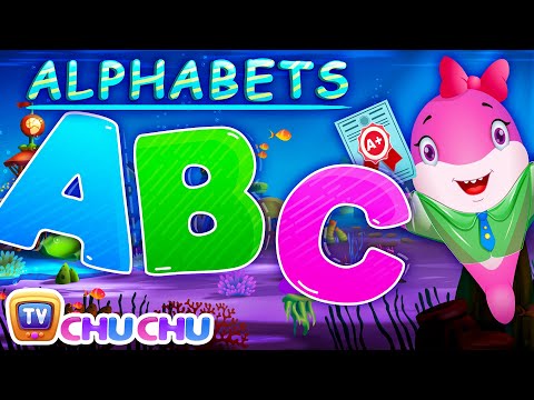 ChuChu TV Baby Shark ABC | Learn Alphabets with Baby Sharks & Friends | Nursery Rhymes & Kids Songs Video