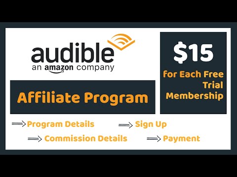 Audible Affiliate Program [2024] | Earn Money from Audible