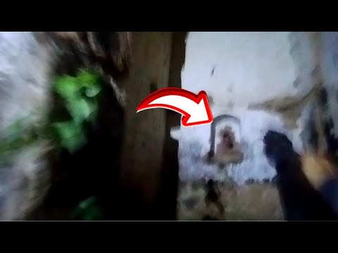 COISA ESTRANHA DENTRO DA IGREJA ASSOMBRADA 😱