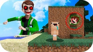 BEBE NOOB VS CREEPYPASTA BEN 10.EXE MINECRAFT TROLL + ROLEPLAY
