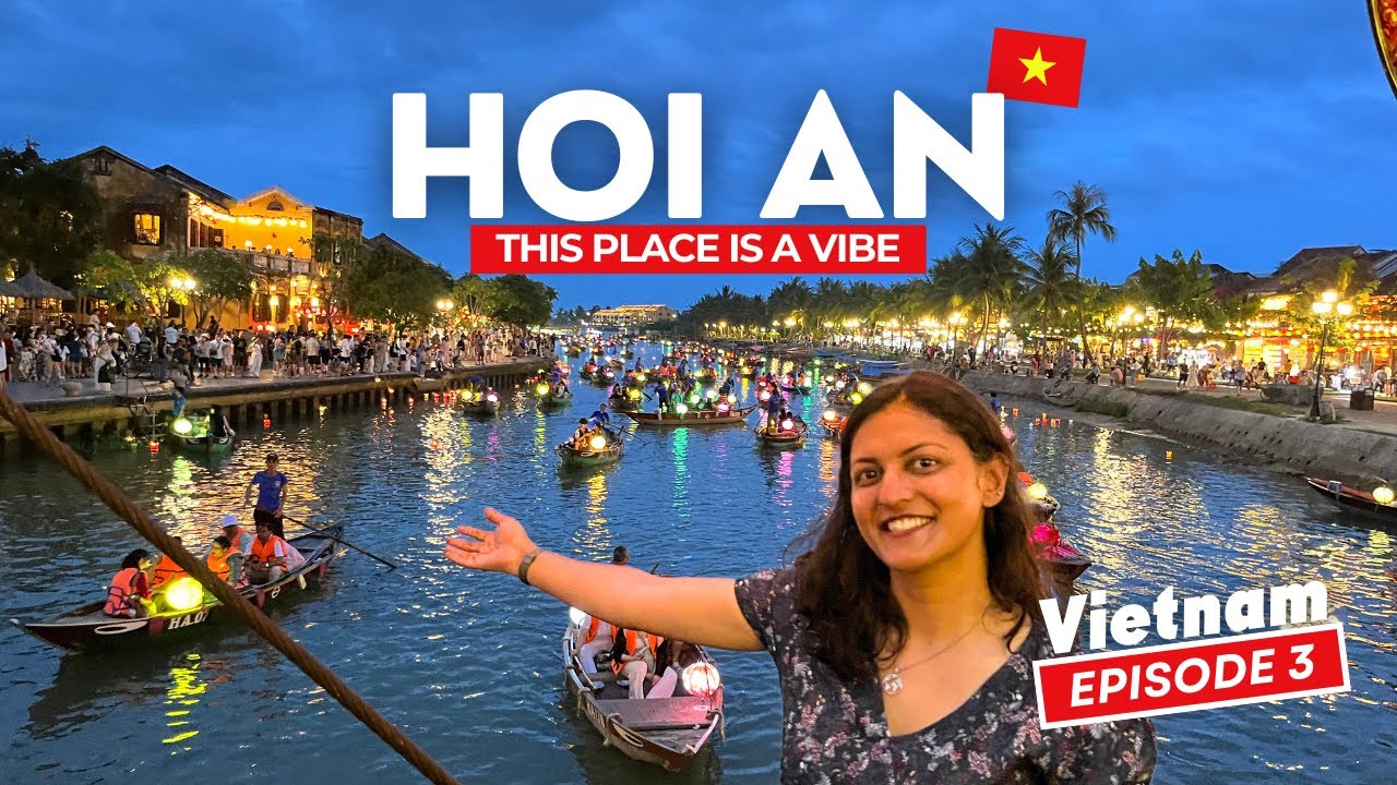 A traveler revels in the timeless charm of Hoi An Ancient Town.