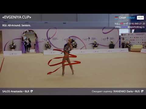 Anastasiia Salos ribbon AA Evgenia Cup 2022