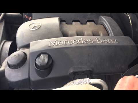EXMB270 1999 Mercedes Benz C280 2.8 Engine Test