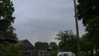 preview picture of video 'Lightning in Baldone | 5 june 2013'