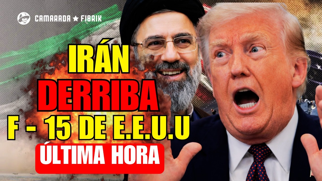 ÚLTIMA HORA: F - 15 de los E.E.U.U. DERRIBADO por Irán I Operaciones de Rescate con DIFICULTADES