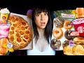 Eating The NEWEST Fast Food Items For 24 Hours!