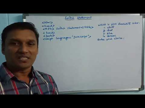 Switch Statement In Javascript Control Statements Class 36 Javascript Tutorial Telugu