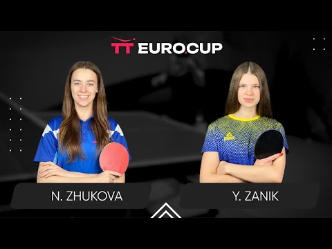 16:45 Nadiia Zhukova - Yulianna Zanik 25.03.2024 TT Euro.Cup Women Ukraine Star. TABLE 3