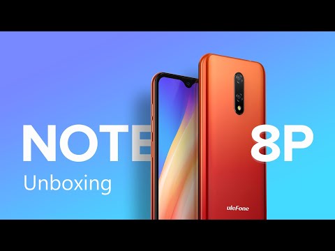 Ulefone Note 8P Unboxing