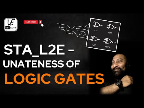 STA_L2e - Unateness of Logic Gates