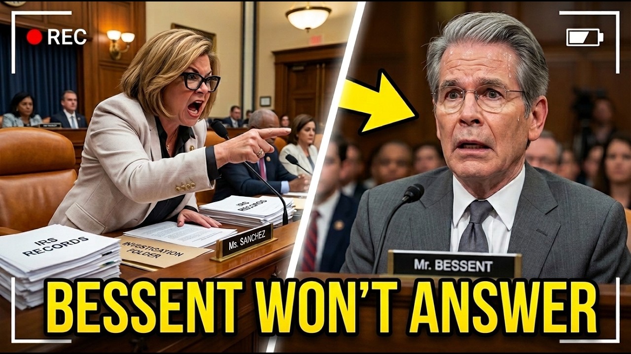 Video: Rep. Sánchez questions Bessent on Trump IRS audit protections in Ways and Means hearing