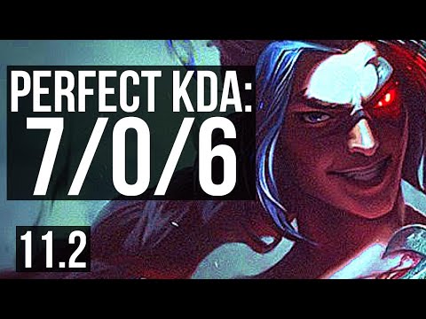KAYN vs OLAF (JUNGLE) | 7/0/6, Rank 3 Kayn, Godlike, 300+ games, Rank 30 | NA Grandmaster | v11.2