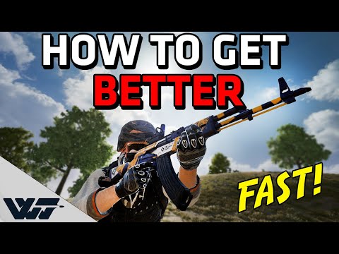 HOW TO GET BETTER AT PUBG FAST