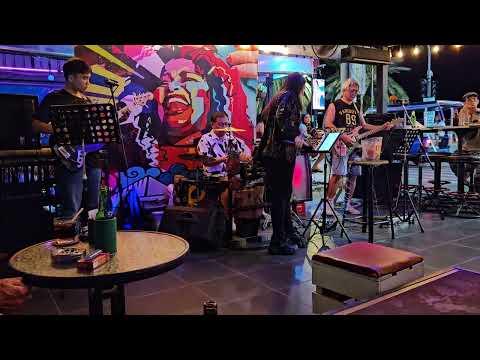 Mintty band - M's Mojito bar - Who'll stop the Rain? Creedence Clearwater Revival  18/7/24 Thailand