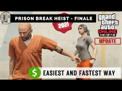 GTA Online | Easiest and Fastest Way to do Prison Break Heist : Finale