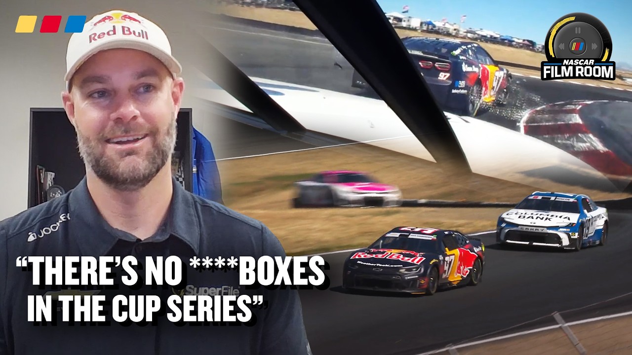 SVG Breaks Down Tense Final Laps at Sonoma | NASCAR Film Room