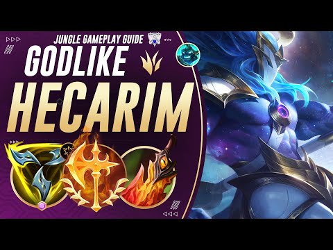 Hidden OP Hecarim Jungle GALLOPS All Over The Enemy Jungler & His Team! | Challenger Jungle Guide