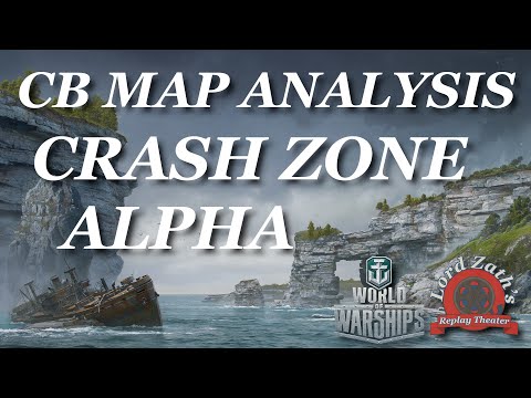 Crash Zone Alpha Clan Battle Map Analysis Where to Position DD/CA/BB World of Warships