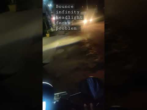 Bounce infinity e1 headlight focus issue # Shorts