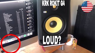 Video thumbnail for ✅  How Loud Are KRK Rokit 8 G4s? 🔴 by The Stuff I Use Channel