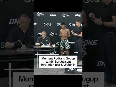 Semua teriak Lega saat Rodtang Masuk di penimbangan 🔥