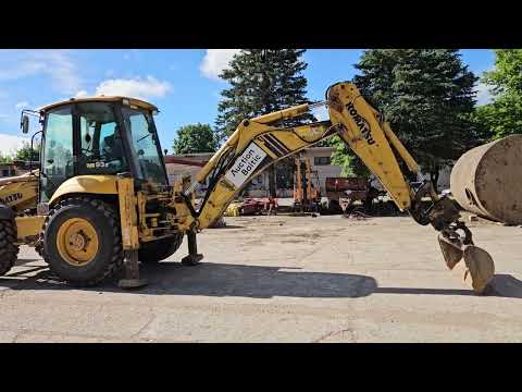 Komatsu WB93S-5E0, excavator loader