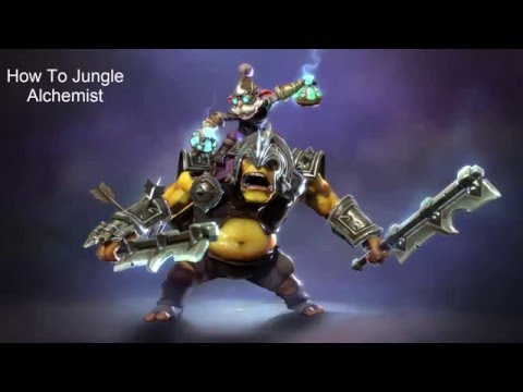 DoTa 2 How To Jungle Alchemist Patch 6.86 The Radiant