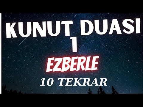 Kunut duası EZBERLE | Kunut Duaları Ezberle | Kunut Duaları 10 TEKRAR EZBERLE