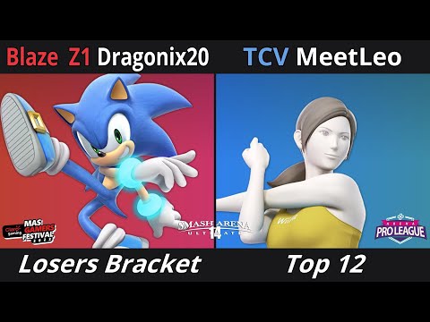 SAU14: Top12 Losers - Dragonix20 (Sonic) Vs. TCV| MeetLeo