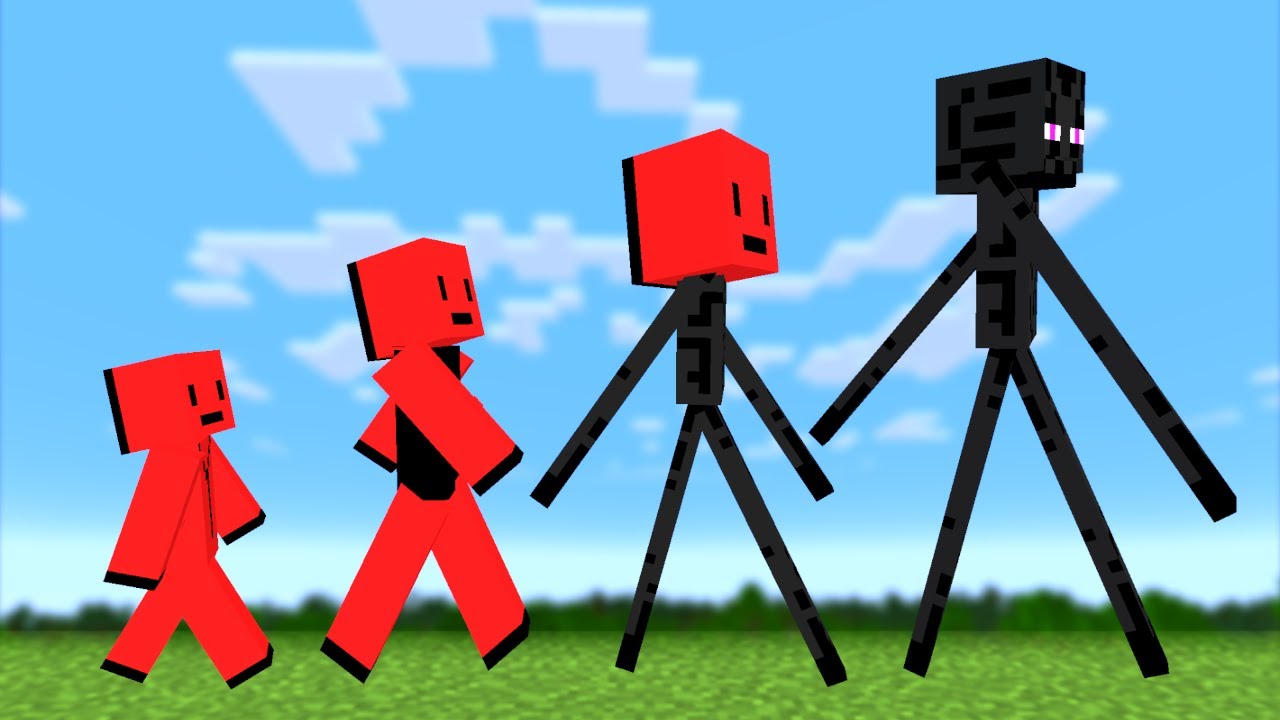 【マイクラ】進化するエンダーマンに変身できるマインクラフト