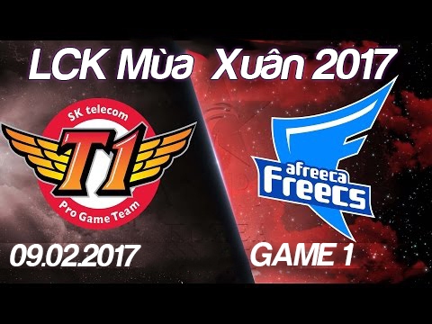 SKT vs AFS Game 1 - Giải Đấu LMHT LCK Mùa Xuân 2017