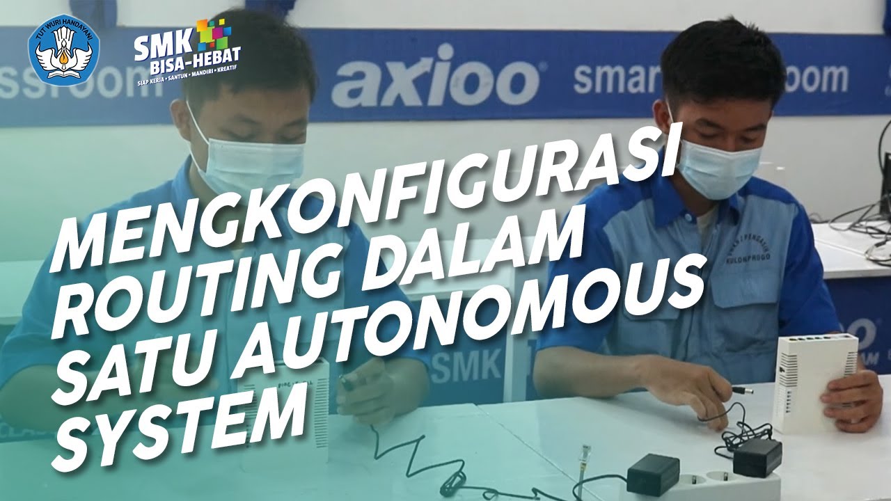 Mengkonfigurasi Routing pada Perangkat Jaringan dalam Satu Autonomous System