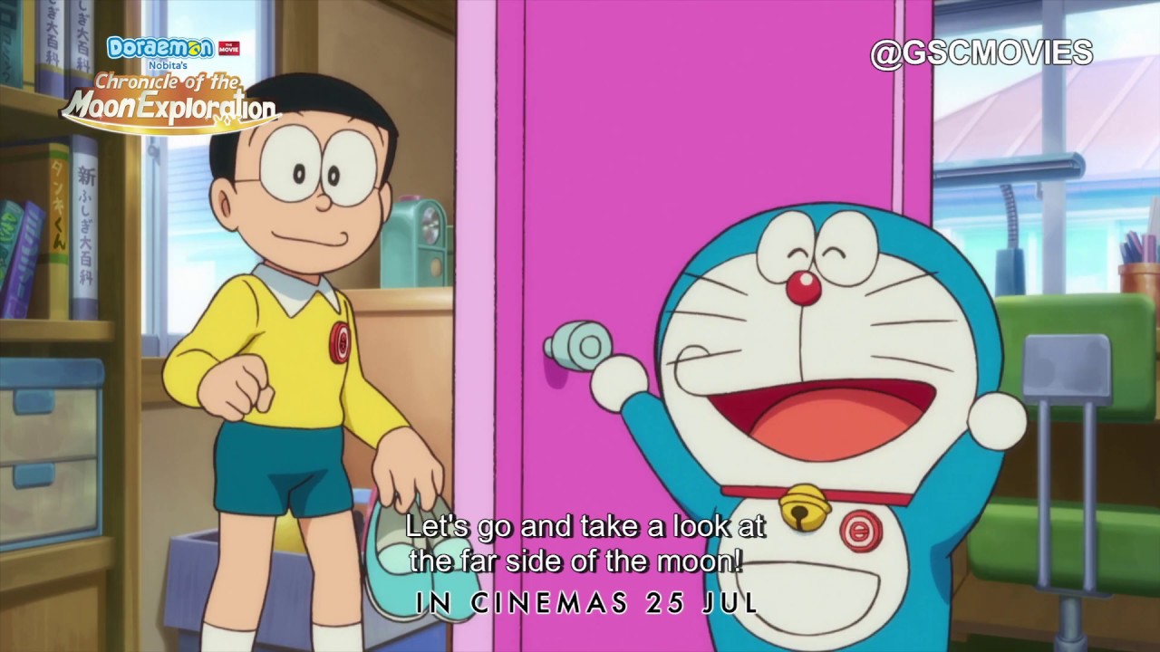 DORAEMON: NOBITA'S CHRONICLE OF THE MOON EXPLORATION (Official Trailer) - In Cinemas 25 July 2019 — watch on YouTube