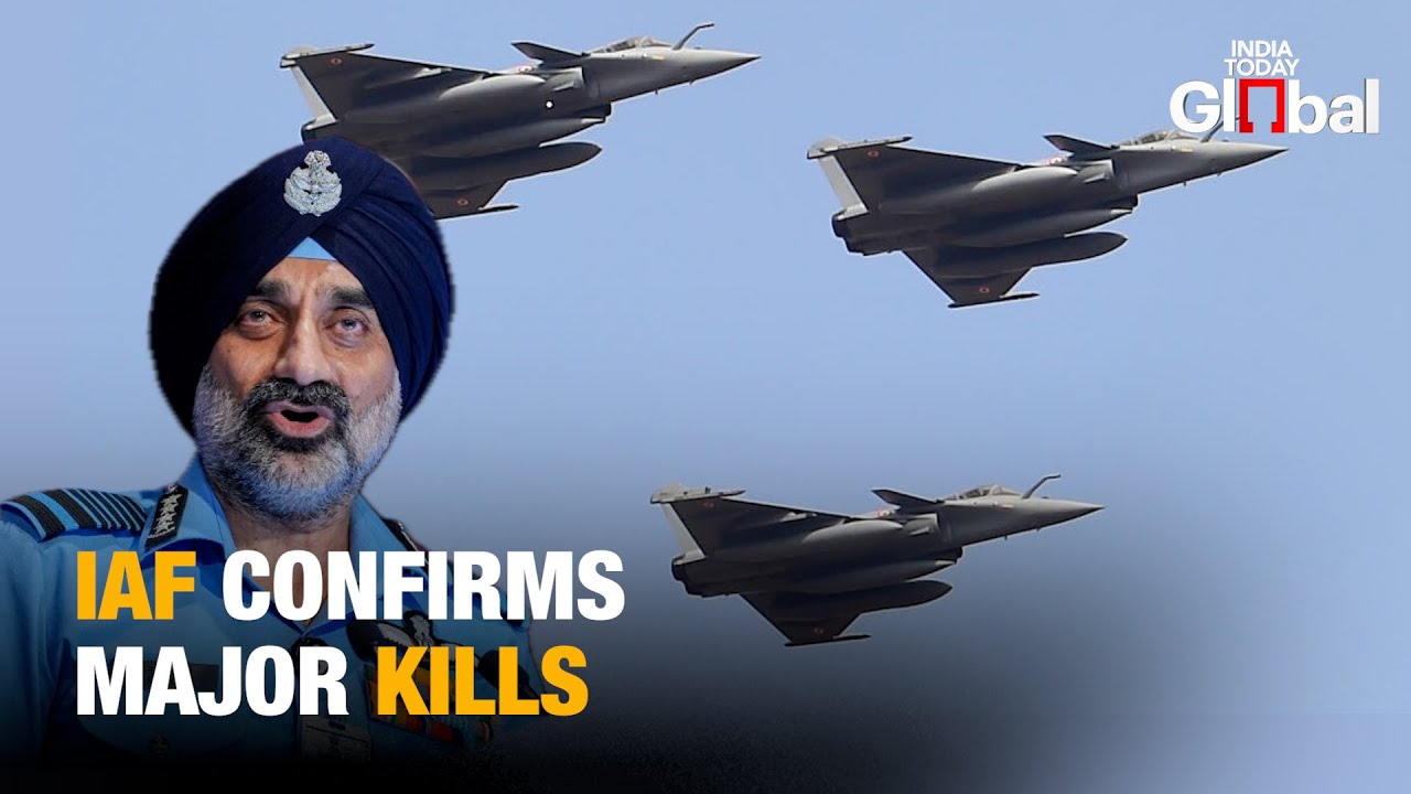 India's Operation Sindoor: IAF Chief Confirms 6 Pakistani Aircraft Downed