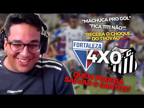 MESUT REAGE: FORTALEZA 4 X 0 SANTOS | BRASILEIRÃO 2023