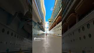Cruise Ship Shorts - Royal Caribbean’s Independence of the Seas and Allure of the Seas at Coco Cay