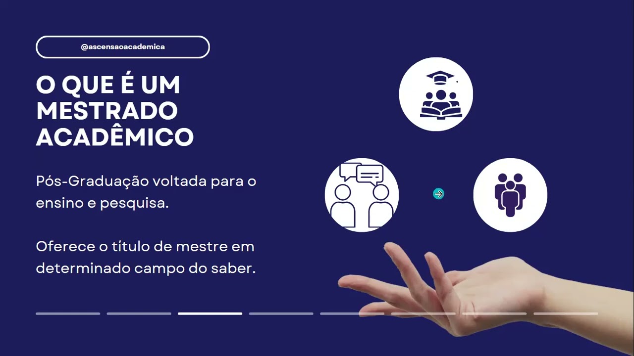 COMO FUNCIONA UM MESTRADO ACADÊMICO?