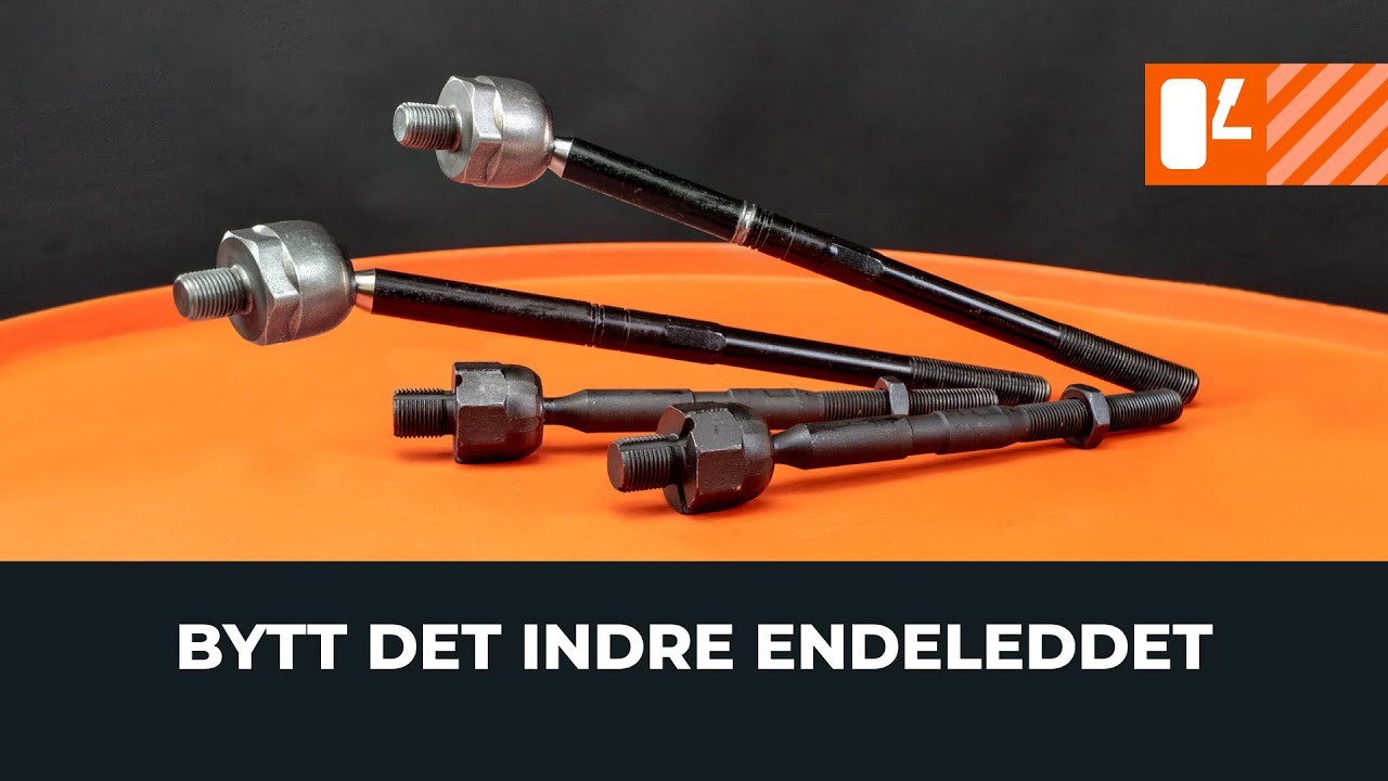 Slik bytter du indre endeledd på en bil