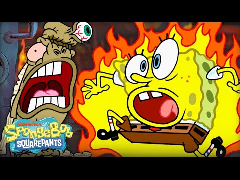 比基尼海灘上最令人痛苦的時刻？| 海綿寶寶 (Most PAINFUL Moments in Bikini Bottom ? | SpongeBob)