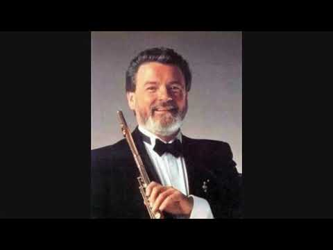 James Galway J.S. Bach Sonata in E Major (BWV 1035) live with Phillip Moll and Moray Welsh