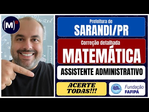 Mathematics FAFIPA 2024: What Few People Noticed in the Sarandi-PR Exam!