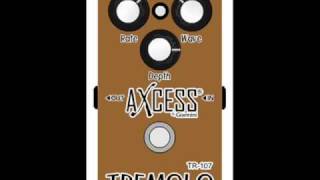 Video thumbnail for Pedal Tremolo TR107 AXcess by GIANNINI - Mundomax TESTE by Thiago Rodrigues