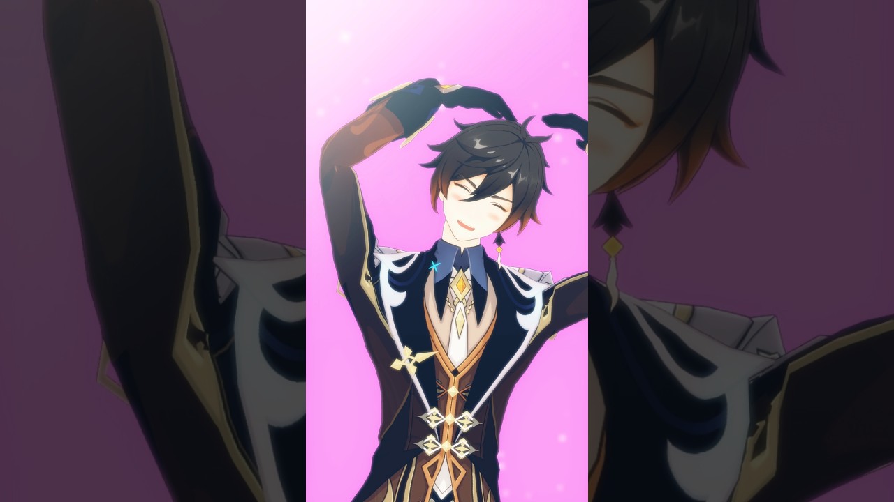 心予報❤💛💙🩷タルタリヤ Tartaglia 鍾離 Zhongli | 心予報 踊ってみた【原神 Genshin Impact MMD】