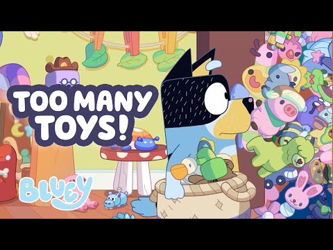Too Many Toys! 🧸 🎁 | Mr Monkeyjocks Moment + MORE Fun Moments 💙 | Bluey