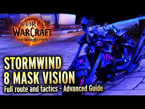 Stormwind Horrific Vision 8 Mask Live Run - World of Warcraft