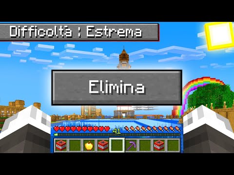 DEVO ELIMINARE IL MIO MONDO DI MINECRAFT!!