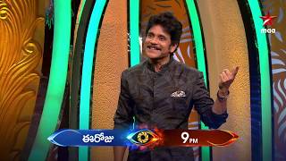 . @iamnagarjuna settles #Rahul-#Varun issue #BiggBossTelugu3 Today at 9 PM